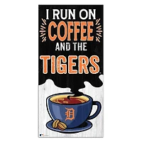 Detroit Tigers 6" x 12" Coffee Wall Art