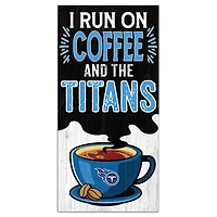 Tennessee Titans 6" x 12" Coffee Wall Art