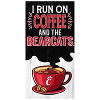 Cincinnati Bearcats 6" x 12" Coffee Wall Art