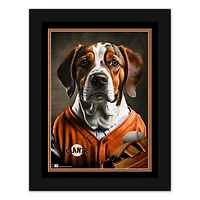 San Francisco Giants 12'' x 16'' Framed Dog In Jersey Print