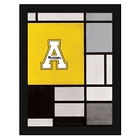 Appalachian State Mountaineers 12" x 16" Team Composition Framed Fine Art Print