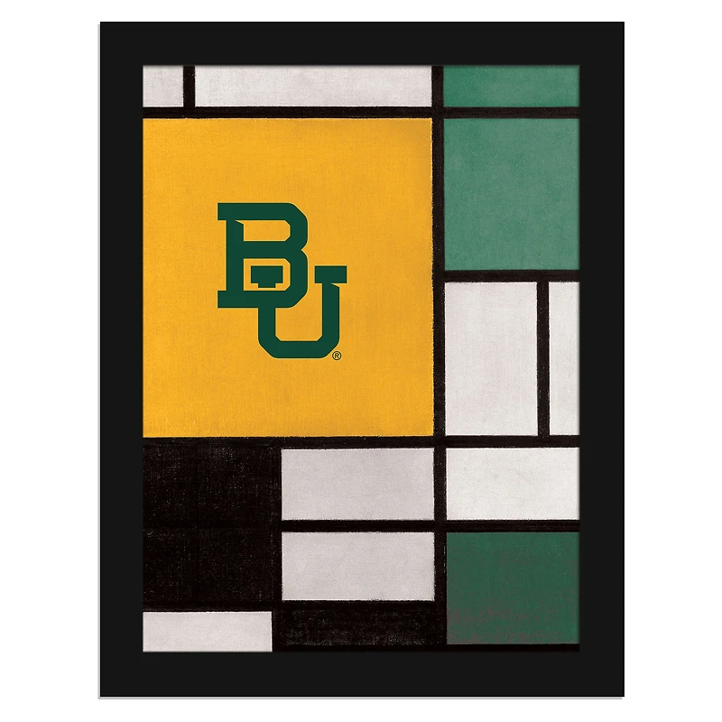 Baylor Bears 12" x 16" Team Composition Framed Fine Art Print