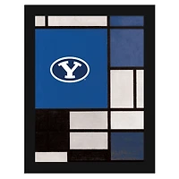 BYU Cougars 12" x 16" Team Composition Framed Fine Art Print