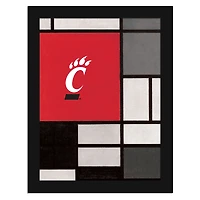 Cincinnati Bearcats 12" x 16" Team Composition Framed Fine Art Print