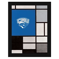 Christopher Newport Captains 12" x 16" Team Composition Framed Fine Art Print