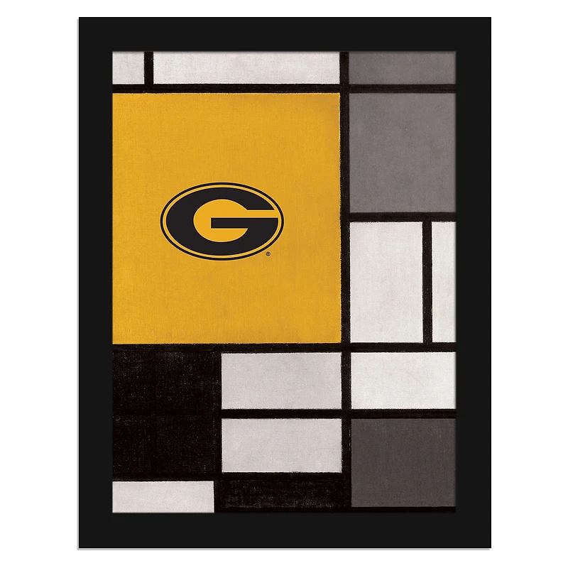 Grambling Tigers 12" x 16" Team Composition Framed Fine Art Print