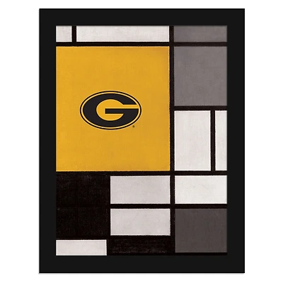 Grambling Tigers 12" x 16" Team Composition Framed Fine Art Print