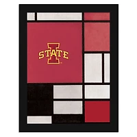 Iowa State Cyclones 12" x 16" Team Composition Framed Fine Art Print