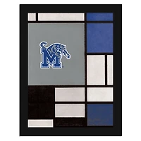 Memphis Tigers 12" x 16" Team Composition Framed Fine Art Print