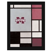 Mississippi State Bulldogs 12" x 16" Team Composition Framed Fine Art Print