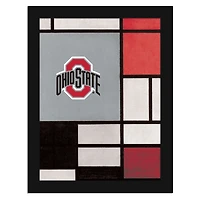 Ohio State Buckeyes 12" x 16" Team Composition Framed Fine Art Print