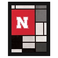 Nebraska Huskers 12" x 16" Team Composition Framed Fine Art Print