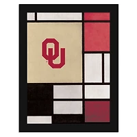 Oklahoma Sooners 12" x 16" Team Composition Framed Fine Art Print