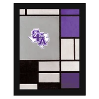 Stephen F Austin Lumberjacks 12" x 16" Team Composition Framed Fine Art Print