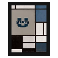 Utah State Aggies 12" x 16" Team Composition Framed Fine Art Print