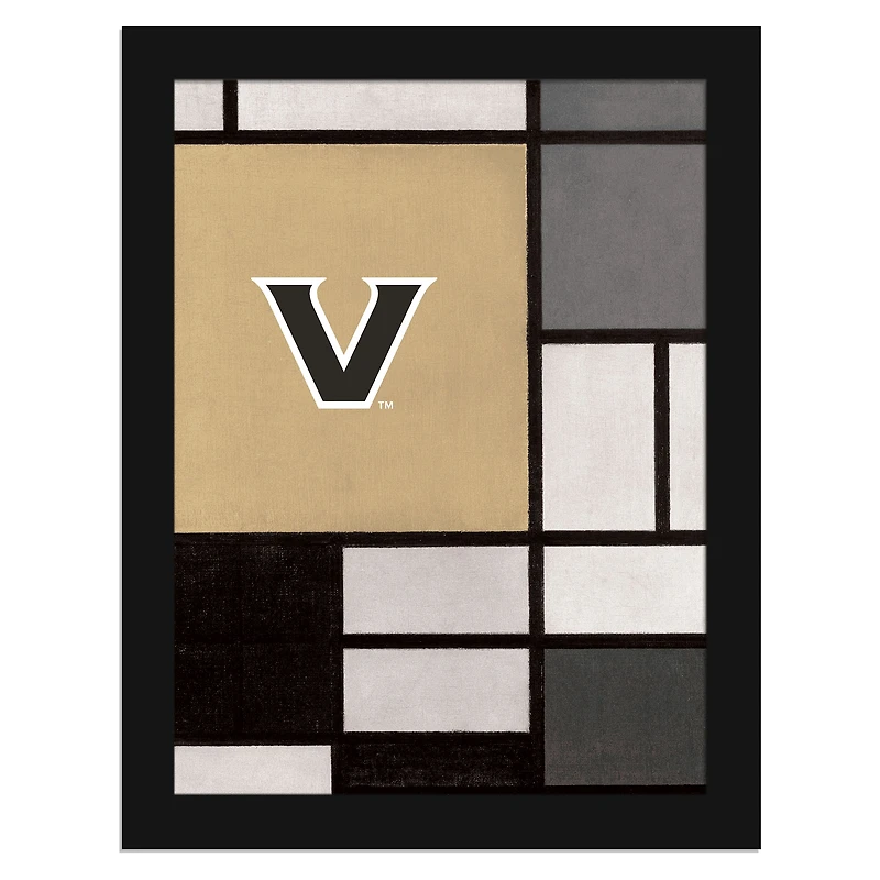 Vanderbilt Commodores 12" x 16" Team Composition Framed Fine Art Print