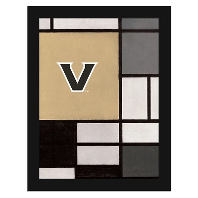 Vanderbilt Commodores 12" x 16" Team Composition Framed Fine Art Print