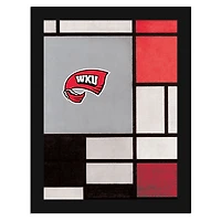 Western Kentucky Hilltoppers 12" x 16" Team Composition Framed Fine Art Print