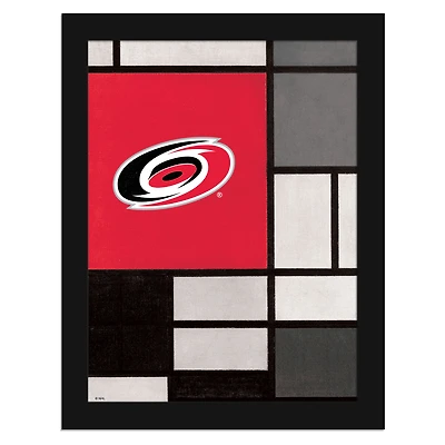 Carolina Hurricanes 12" x 16" Team Composition Framed Fine Art Print