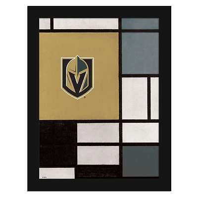 Vegas Golden Knights 12" x 16" Team Composition Framed Fine Art Print