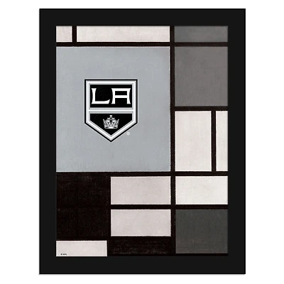 Los Angeles Kings 12" x 16" Team Composition Framed Fine Art Print