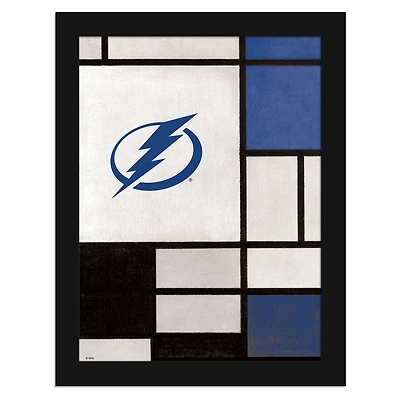 Tampa Bay Lightning 12" x 16" Team Composition Framed Fine Art Print