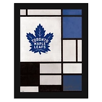 Toronto Maple Leafs 12" x 16" Team Composition Framed Fine Art Print