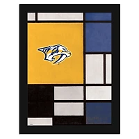 Nashville Predators 12" x 16" Team Composition Framed Fine Art Print