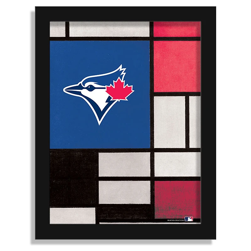 Toronto Blue Jays 12" x 16" Team Composition Framed Fine Art Print