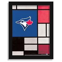 Toronto Blue Jays 12" x 16" Team Composition Framed Fine Art Print