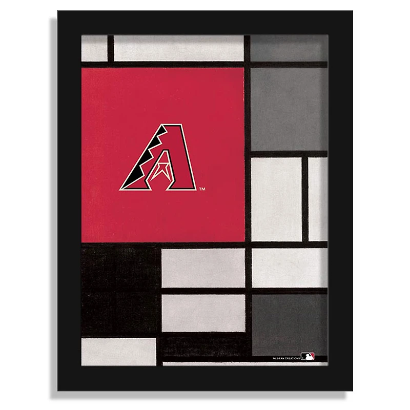 Arizona Diamondbacks 12" x 16" Team Composition Framed Fine Art Print