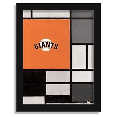 San Francisco Giants 12" x 16" Team Composition Framed Fine Art Print