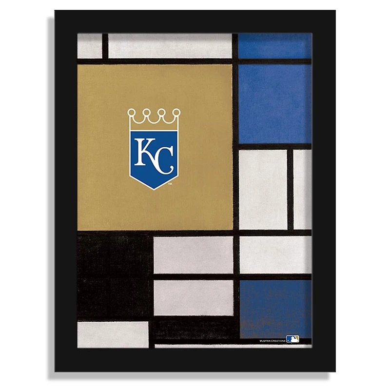 Kansas City Royals 12" x 16" Team Composition Framed Fine Art Print