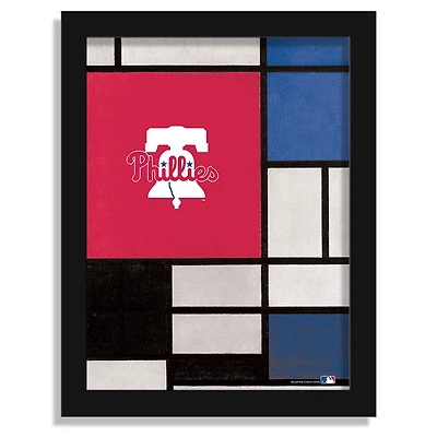 Philadelphia Phillies 12" x 16" Team Composition Framed Fine Art Print