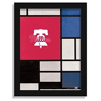 Philadelphia Phillies 12" x 16" Team Composition Framed Fine Art Print