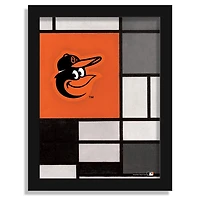 Baltimore Orioles 12" x 16" Team Composition Framed Fine Art Print