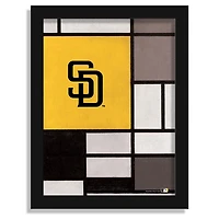 San Diego Padres 12" x 16" Team Composition Framed Fine Art Print