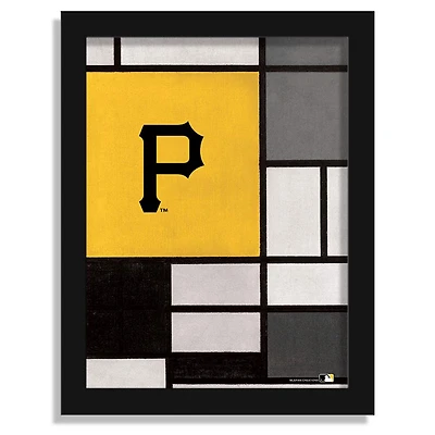 Pittsburgh Pirates 12" x 16" Team Composition Framed Fine Art Print