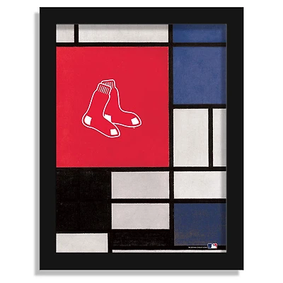 Boston Red Sox 12" x 16" Team Composition Framed Fine Art Print