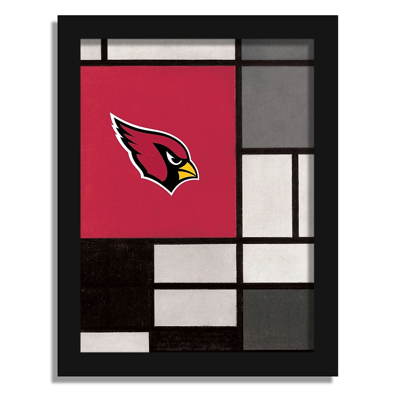 Arizona Cardinals 12" x 16" Team Composition Framed Fine Art Print