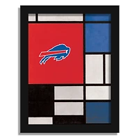 Buffalo Bills 12" x 16" Team Composition Framed Fine Art Print