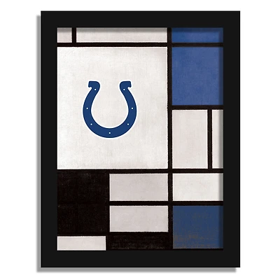 Indianapolis Colts 12" x 16" Team Composition Framed Fine Art Print
