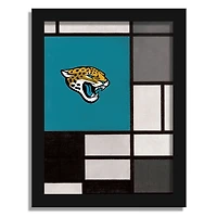 Jacksonville Jaguars 12" x 16" Team Composition Framed Fine Art Print