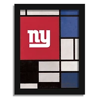 New York Giants 12" x 16" Team Composition Framed Fine Art Print