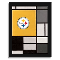 Pittsburgh Steelers 12" x 16" Team Composition Framed Fine Art Print