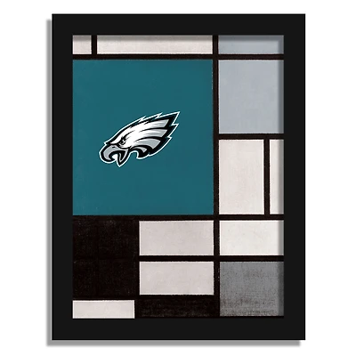 Philadelphia Eagles 12" x 16" Team Composition Framed Fine Art Print