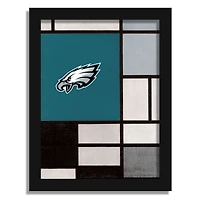 Philadelphia Eagles 12" x 16" Team Composition Framed Fine Art Print