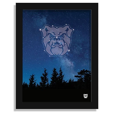 Butler Bulldogs 12" x 16" In The Stars Framed Art Print