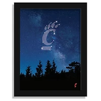 Cincinnati Bearcats 12" x 16" In The Stars Framed Art Print