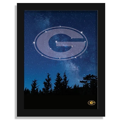 Grambling Tigers 12" x 16" In The Stars Framed Art Print